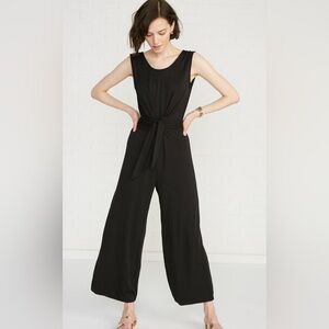 NWOT Amour Vert Gardenia black sleeveless jumpsuit in size XL